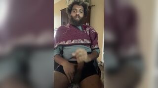 Poncho Jerking this thick black cock Mount Men Rock Mercury Rock Mercury - Amateur Gay Porn