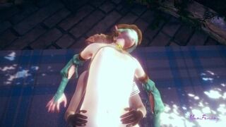 Zelda Yaoi Femboy - Link POV Double penetration Threesome (uncensored) YaoiFemboy