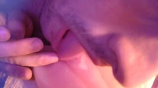 Working pussy with mouth and fingers KyleBern - Amateur Gay Porno