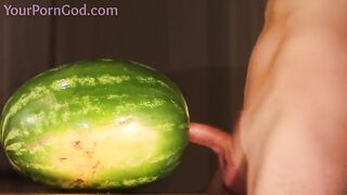 melon fuck hot fruit fuck cum with multiple shots homemade free gay porn2