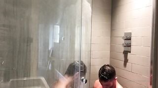 mark london showering with michael lucas