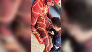 Flash vs Captain America - Edu Scot