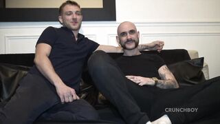 Sexy ROMANTIK fucked bareback by TOM YADRIS - Gay Porn Video