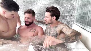 Josh Moore Papi Kocic & Malik Delgaty - Gay Porn Video