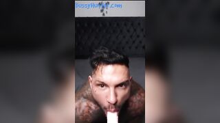 sucking and fucking myself will a dildo till i cum hard sean pratt sean9pratt bussyhunter com