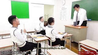 4p teacher tricked into getting naked in front of students sensual rubs japan bussyhunter com