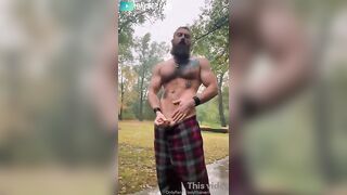 jerking off in the rain and cumming hard thane rivers thaneriversdaily gay fans bussyhunter com