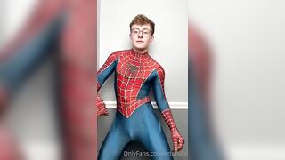 showing off my spider man costume and my body michael anthony anubace gay fans 