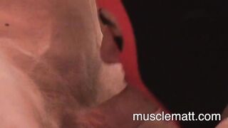 MuscleMatt   #173 Matt Slams and Feeds Ron - Gay Porn Video