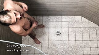 Fucking A Hairy Dude In The Shower - Gay Porn Video