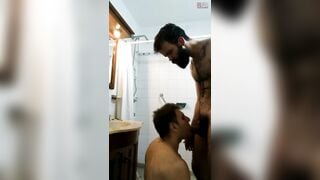 Fudendo no banho! Milo Galician e Simon Montana - Gay Porn Video