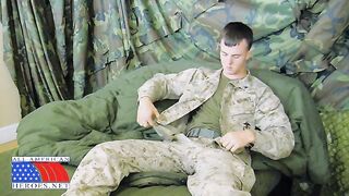 Lance Corporal Austin solo - Gay Porn Video