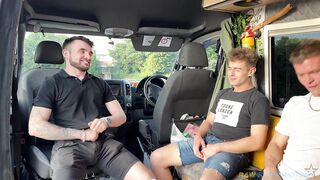 RawRoadNation - 2 Boyfriends Raw Breeding By 2 Sleazy Lads Camper-Van