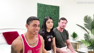 Behind The Scenes - Andy McBride, Leon Foreman & Yulissa