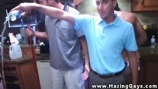 Drunk college insufficent boy scuff fun 2