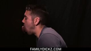 FamilyDickz - Stepdad Sex Store Backroom Gloryhole 