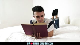 BrotherCrush - Older Stepbrother Fucks his little Boy Raw and Breeds him 