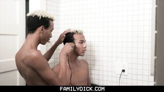 FamilyDick - Hot Identical Twins Jerk off Side by Side 