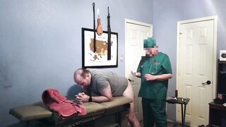 Sir G Plays DR & gives me a Medical Exam with Electro, & then Fucks my Ass 