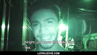 LatinLeche - Straight Guy Sucking my Dick in Night Vision 