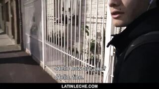 LatinLeche - Hot Latino Gettins Sucked and Fucked for Cash 