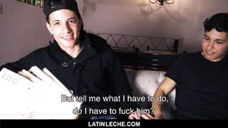 LatinLeche - Hot Latino Gettins Sucked and Fucked for Cash 