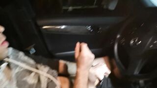 JOHN SPARK Cum in my Car Big Dick 