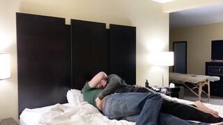 Asher Devin Flip fuck With Bearded stud In Hotel