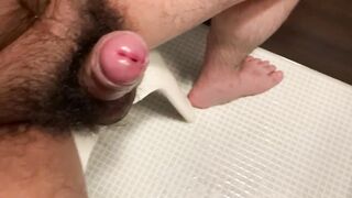 Fat college student usual masturbation ejaculation 