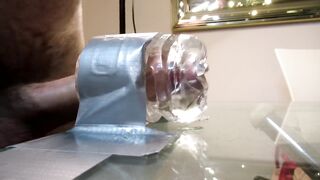 Amateur Guy Slowly Fucking Fleshlight Huge Load