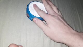 Sexy Daddy Applies Cream to his Feet and Legs (Warning- Foot Fetish) 