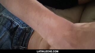 LatinLeche - Venezuelan Cocksucker Takes Double Facial 