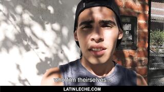 LatinLeche-Sexy Straight Teen Sucks and Fucks Stranger on Camera for Money 