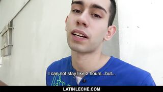 LatinLeche - Latin Boy Bottoms for the first Time for Camera Man