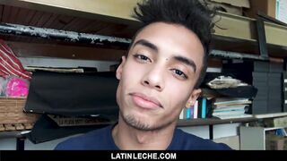 LatinLeche - Latin Boy with Braces take Messy Facial 