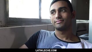 LatinLeche - Shy Latin Straight Guy Barebacked on Camera for Money 