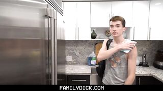 FamilyDick - Hot Stepdad Fucks his Boy after A Wrestling Lesson 