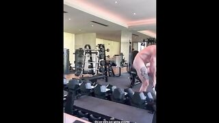 Daniel Montoya & Huge Ajax - Caught Fucking in the Gym - Gay Porn Sex Video