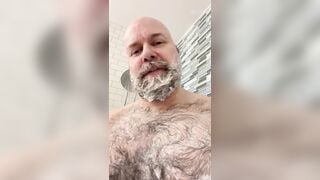 HotDadventures - Shower and head shaving time with D4d s0n