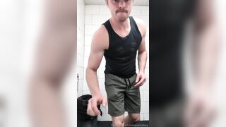 Shane Flexing and Jerking