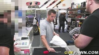 GayPawn - Guy ends up with anal sex threesome - Gay Porn Video