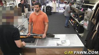 GayPawn - Straight guy goes gay for cash - Gay Porn Video