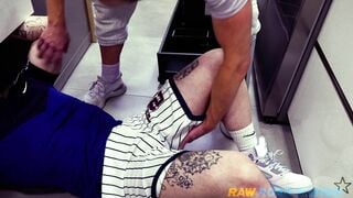 Real Nasty Plumber Takes Raw Ass A Payment - Aaron Mark & Manuel Scalco - Gay Porn Video