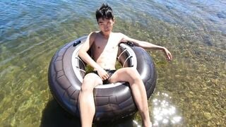 Stallion and Bunny - Fuck by The Lake - Gay Porn Video