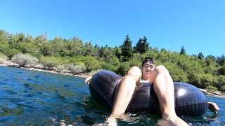 Stallion and Bunny - Fuck by The Lake - Gay Porn Video