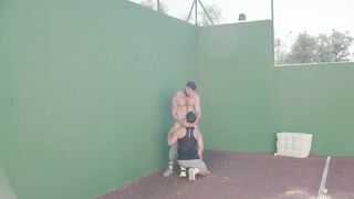 HugeAjax and Juan Hernandez - Gay Porn Video