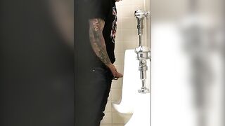 Spy Cam Urinal Big Cock