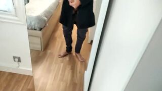 Elegant Man Masturbates his Big Fat Dick and Empties his Cum in Front of the Mirror Jomilove - BussyHunter.com