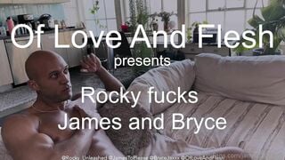 Rocky Unleashed Fucks James Cassidy and Bryce Jax - Locker Room Series