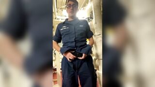 Guys in Uniform Solo Clips 5 - Gay Porn Video